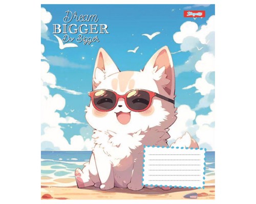 Зошит 1 вересня Dream bigger А5 24 аркушів клітинка (767001)