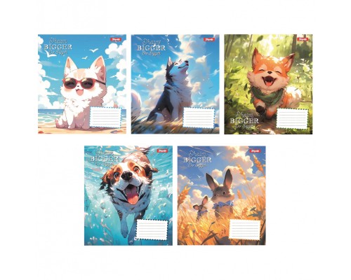 Зошит 1 вересня Dream bigger А5 24 аркушів клітинка (767001)