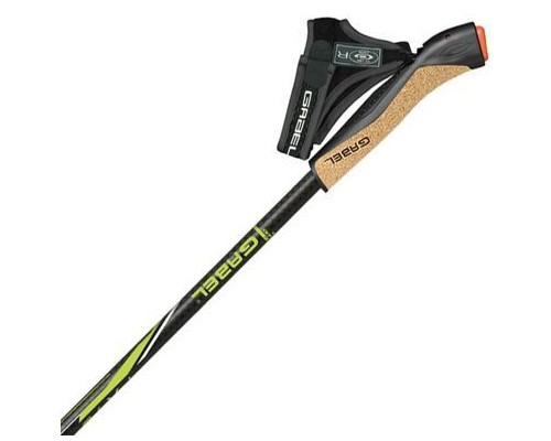 Палиці для скандинавської ходи Gabel FX-75 Snake Carbon 105 Dual Spike (7009351011050) (DAS303323)