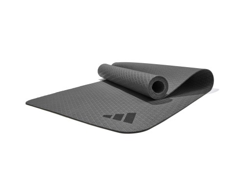 Килимок для йоги Adidas Yoga Mat ADYG-10001BK Уні 173 х 61 х 0,4 см чорний (885652026598)
