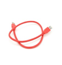 Дата кабель USB 3.0 AM/AM 0.6m red Voltronic (YT-3.0AM+AM-0.6R)