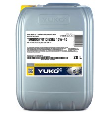 Моторна олива Yuko TURBOSYNT DIESEL 10W-40, API CH-4/SL 20л (4820070247367)