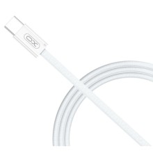 Дата кабель USB-C to USB-C 1.0m 60W white XO (NBQ260A_С_White)