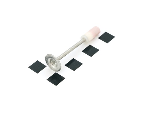 Цвяхи Voltronic монтажні піроксилінові, 7.3х42мм, кругла шайба 16мм, 200 шт (YT-PMN42R)