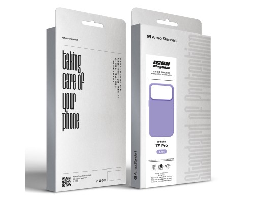 Чохол до мобільного телефона Armorstandart ICON2 MagCase Apple iPhone 17 Pro Lilac (ARM87083)