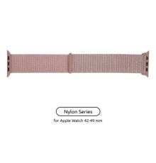 Ремінець до смарт-годинника Armorstandart Nylon Band для Apple Watch 49/46/45/44/42 (Series 1-3) Pink Sand (ARM56052)
