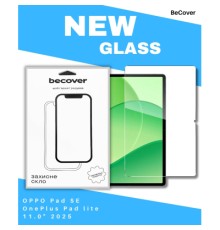 Скло захисне BeCover OPPO Pad SE / OnePlus Pad lite 11.0