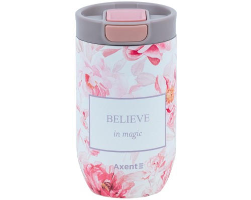 Термокружка Axent 350 мл Peony Dreams (8721-8-A-CC)