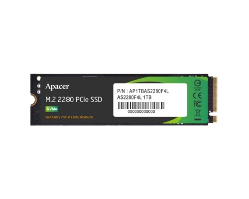 Накопичувач SSD M.2 2280 1TB Apacer (AP1TBAS2280F4L-1)