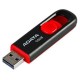 USB флеш накопичувач ADATA 16Gb C008 Black/Red USB 2.0 (AC008-16G-RKD) 