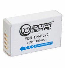Акумулятор до фото/відео Extradigital Nikon EN-EL22 (BDN2683)