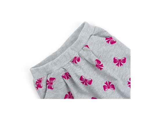 Набір дитячого одягу Breeze з бантиками (10527-80G-gray)