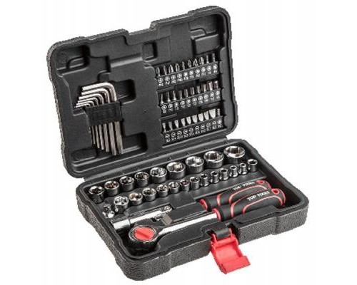 Набір інструментів Top Tools торцевих гайкових ключів 3/8, 63 ед. (38D515)