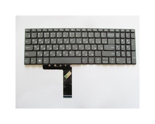 Клавіатура ноутбука Lenovo 320-15ABR,320-15AST,320-15IAP,320-15IKB серая RU/US (A46042)