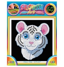 Набір для творчості Sequin Art 60 White Tiger (SA1326)