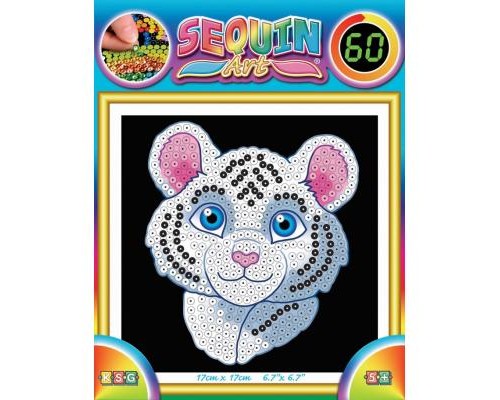 Набір для творчості Sequin Art 60 White Tiger (SA1326)