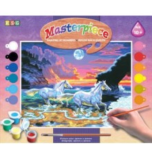 Набір для творчості Sequin Art PAINTING BY NUMBERS SENIOR Horses in the Surf (SA0041)