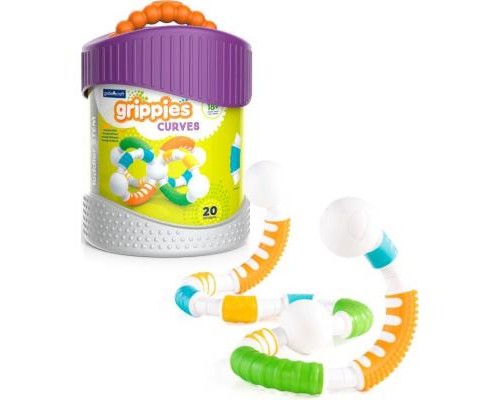Конструктор Guidecraft Grippies Curves, 20 деталей (G8319) Конструктор Guidecraft Grippies Curves, 20 деталей (G8319)