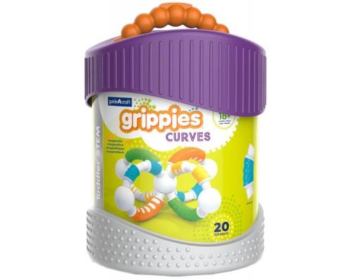 Конструктор Guidecraft Grippies Curves, 20 деталей (G8319) Конструктор Guidecraft Grippies Curves, 20 деталей (G8319)