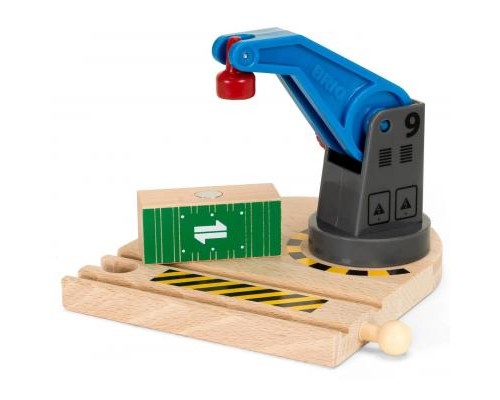 Залізниця Brio World МТК підйомний кран що обертається (33866)