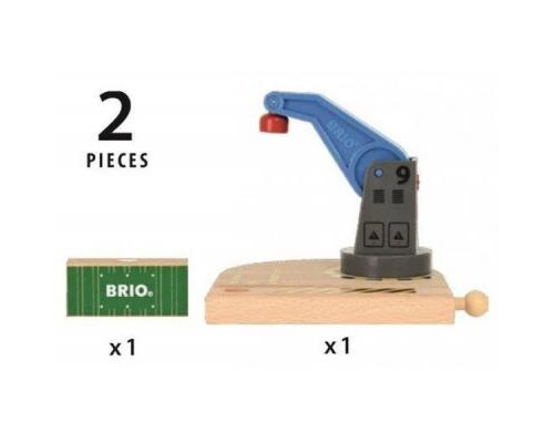 Залізниця Brio World МТК підйомний кран що обертається (33866)