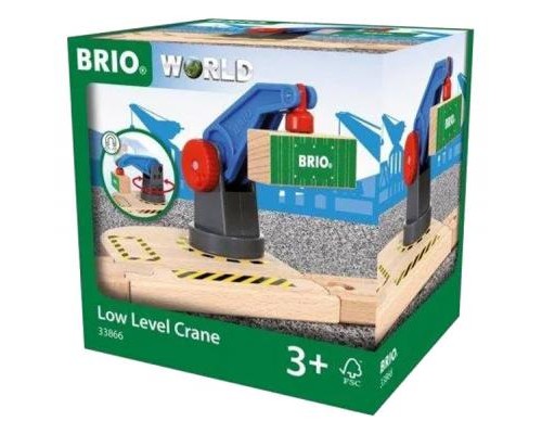 Залізниця Brio World МТК підйомний кран що обертається (33866)