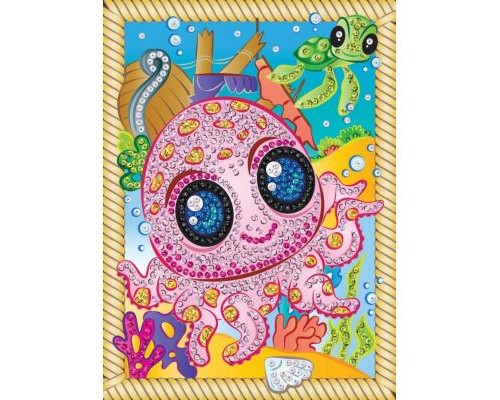 Набір для творчості Sequin Art SMOOGLES Восьминіг (SA1813) Набір для творчості Sequin Art SMOOGLES Восьминіг (SA1813)