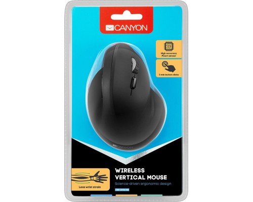Мишка Canyon CNS-CMSW16B Wireless Black (CNS-CMSW16B)