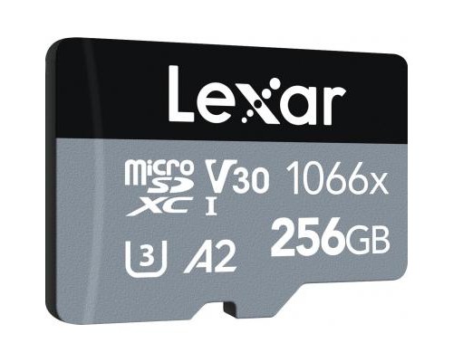 Карта пам'яті Lexar 256GB microSDXC class 10 UHS-I 1066x Silver (LMS1066256G-BNANG)