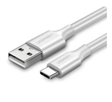 Дата кабель USB 2.0 AM to Type-C 1.0m US287 White Ugreen (60121)