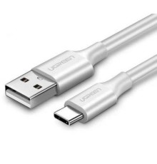 Дата кабель USB 2.0 AM to Type-C 1.0m US287 White Ugreen (60121)