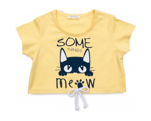 Плаття дитяче Breeze з котиком (14582-104G-yellow)