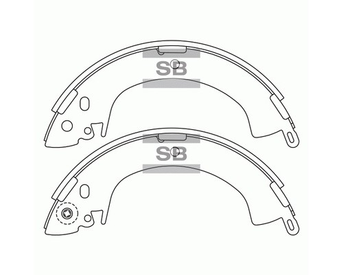 Гальмівні колодки HI-Q SA176