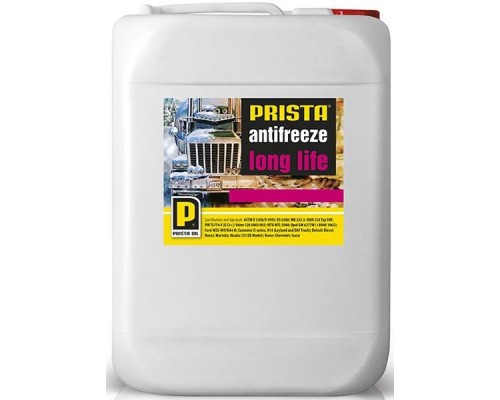 Антифриз PRISTA Long Life 20л (готовий черв.) (7090) 