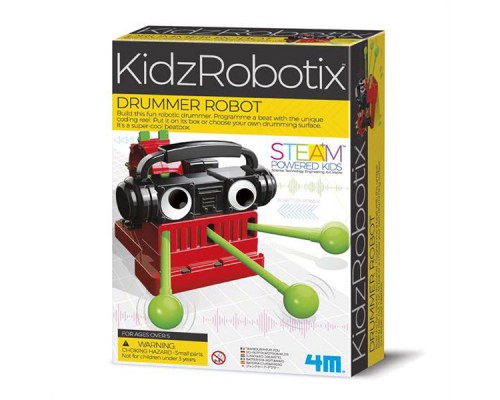 Набір для експериментів 4М Робот-барабанщик своїми руками (00-03442)