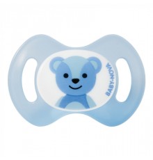 Пустушка Baby-Nova Teddy 0-2 міс., блакитна (3966388)