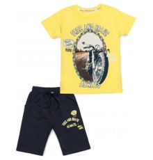 Набір дитячого одягу Breeze з мотоциклом (15772-152B-yellow)