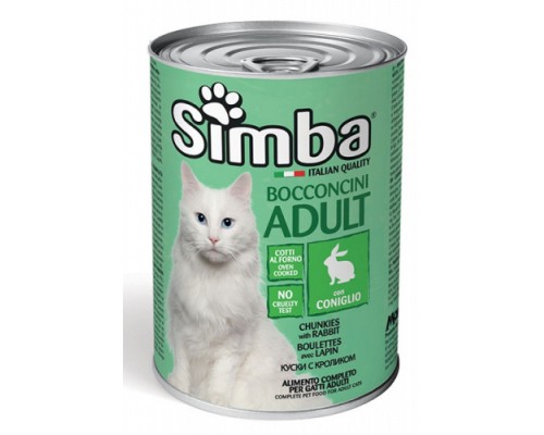Консерви для котів Simba Cat Wet кролик 415 г (8009470009089)