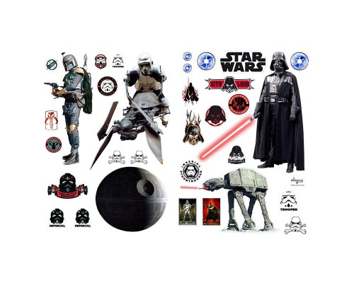 Стікер-наклейка ABYstyle Star Wars — Empire (Імперія) блістер, 100х70 см (ABYDCO057_B)