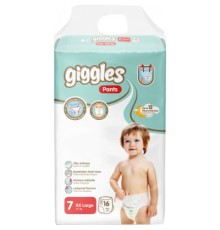 Підгузки Giggles XL 17+ кг 16 шт (8680131205172)