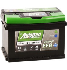 Акумулятор автомобільний AutoPart 60 Ah/12V  Galaxy EFB_Start-Stop (ARL060-EFB)