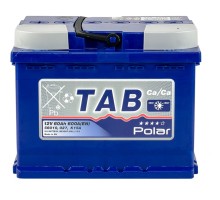 Акумулятор автомобільний TAB 60 Ah/12V Polar Blue Euro (121 060)