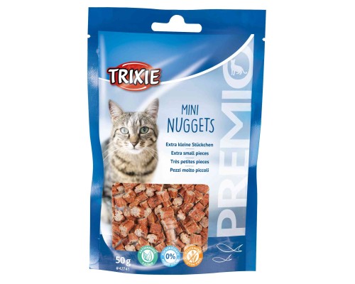 Ласощі для котів Trixie Trainer Snack Mini Nuggets 50 г (4011905427416)