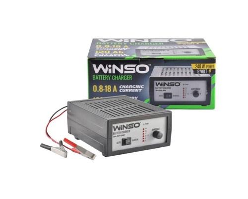 Зарядний пристрій для автомобільного акумулятора WINSO 139200