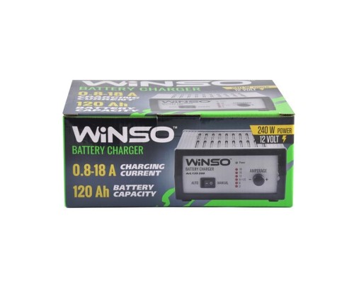 Зарядний пристрій для автомобільного акумулятора WINSO 139200