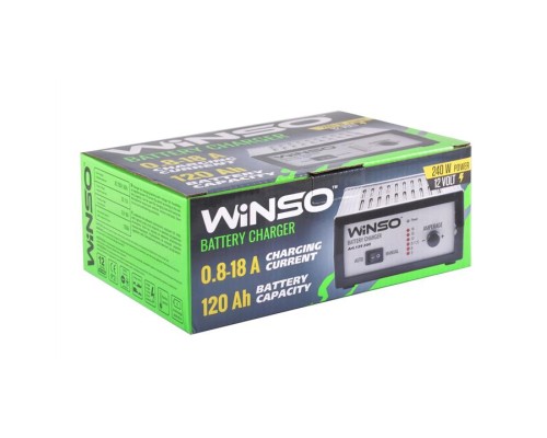 Зарядний пристрій для автомобільного акумулятора WINSO 139200