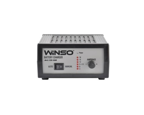 Зарядний пристрій для автомобільного акумулятора WINSO 139200