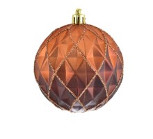 Ялинкова іграшка YES! Fun Ромб коричневий 8 см (972954)