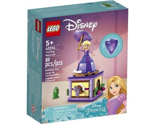 Конструктор LEGO Disney Princess Рапунцель, що обертається 89 деталей (43214)