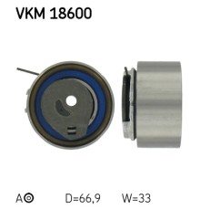 Ролик натягувача ременя SKF VKM 18600